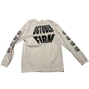 OVO Very Own October Firm White Long Sleeve T-Shirt 2017 Size XXL Drake